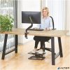 Monitortartó kar, egy monitorhoz, FELLOWES "Eppa™  "Single", fekete