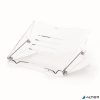 Laptopállvány, FELLOWES "Clarity™", átlátszó