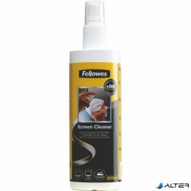   Tisztítófolyadék, képernyőhöz, pumpás, 250 ml, FELLOWES