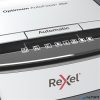 Iratmegsemmisítő, konfetti, 45 lap, REXEL "Optimum AutoFeed 45X"