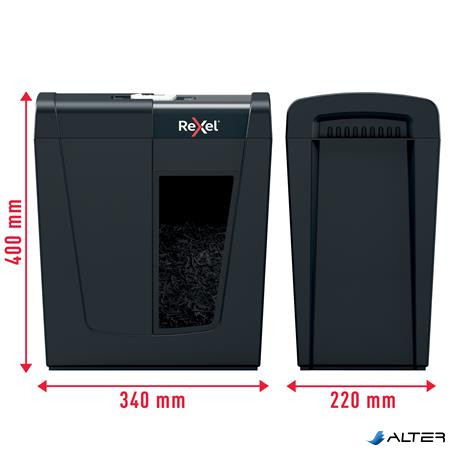 Iratmegsemmisítő, konfetti, 10 lap, REXEL, 'Secure X10'