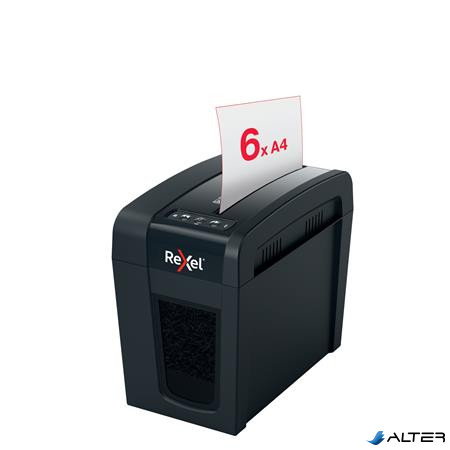 Iratmegsemmisítő, konfetti, 6 lap, REXEL 'Secure X6-SL'