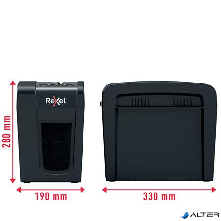 Iratmegsemmisítő, konfetti, 6 lap, REXEL 'Secure X6-SL'