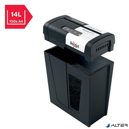 Iratmegsemmisítő, mikrokonfetti, 4 lap, REXEL, 'Secure MC4'