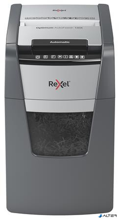 Iratmegsemmisítő, konfetti, 130 lap, REXEL, "Optimum AutoFeed+ 130X"