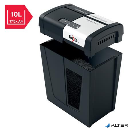 Iratmegsemmisítő, mikrokonfetti, 6 lap, REXEL, 'Secure MC6'