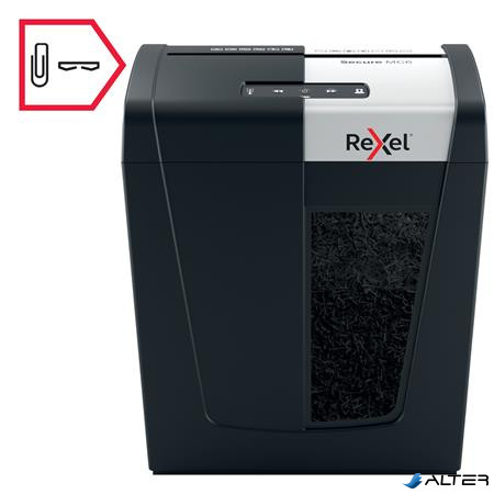 Iratmegsemmisítő, mikrokonfetti, 6 lap, REXEL, 'Secure MC6'