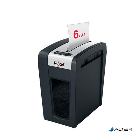 Iratmegsemmisítő, mikrokonfetti, 6 lap, REXEL 'Secure MC6-SL'