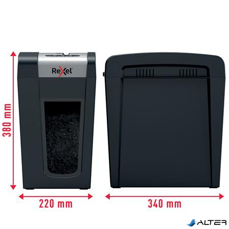 Iratmegsemmisítő, mikrokonfetti, 6 lap, REXEL 'Secure MC6-SL'