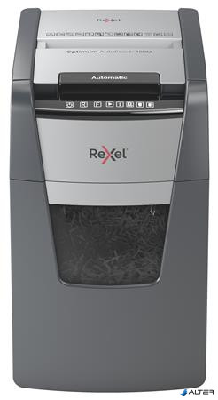 Iratmegsemmisítő, mikrokonfetti, 150 lap, REXEL "Optimum AutoFeed+ 150M"