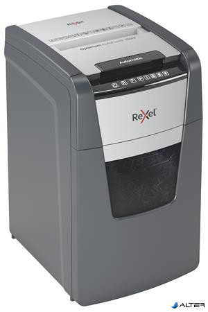 Iratmegsemmisítő, mikrokonfetti, 150 lap, REXEL "Optimum AutoFeed+ 150M"