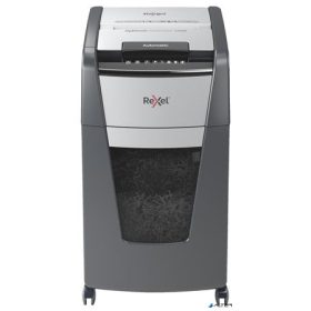   Iratmegsemmisítő, mikrokonfetti, 225 lap, REXEL, 'Optimum AutoFeed+ 225M'