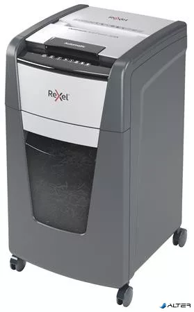 Iratmegsemmisítő, konfetti, 225 lap, REXEL, 'Optimum AutoFeed+ 225X'