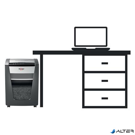 Iratmegsemmisítő, konfetti, 20 lap, REXEL, "Momentum X420"