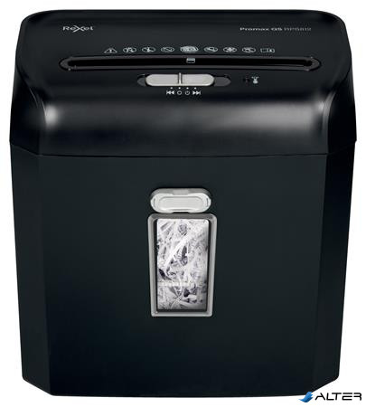 Iratmegsemmisítő, csík, 8 lap, REXEL "ProMax QS PRS812"