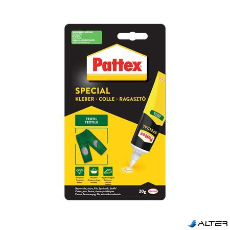 Ragasztó, speciális, 20 g, HENKEL "Pattex Repair Special Textil"
