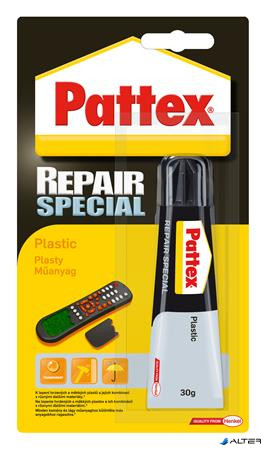 Ragasztó, speciális, 30 g, HENKEL 'Pattex Repair Special Műanyag'