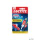 Pillanatragasztó gél, 2 g + 4 ml, HENKEL "Loctite Super Bond Plastik"