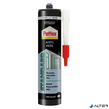 Tömítőanyag, akril, 437 g, HENKEL "Pattex Akril", fehér