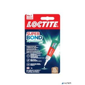   Pillanatragasztó gél, 3 g, HENKEL "Loctite Super Bond Repositionable Gel"
