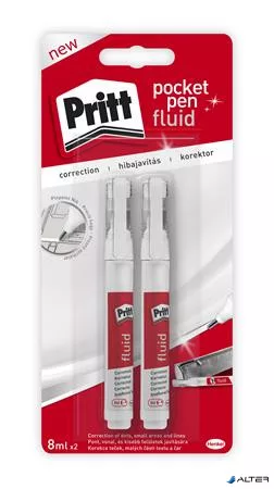 Hibajavító toll, 8 ml, bliszter, HENKEL "Pritt Pocket Pen"