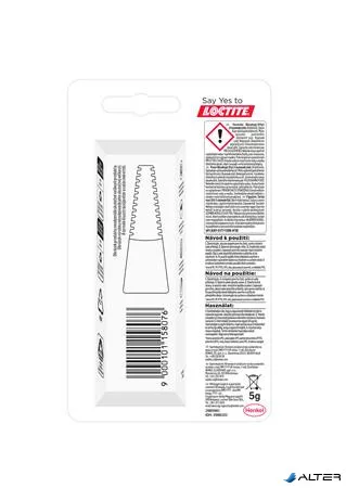 Pillanatragasztó, 5 g, HENKEL 'Loctite Super Bond Precision'