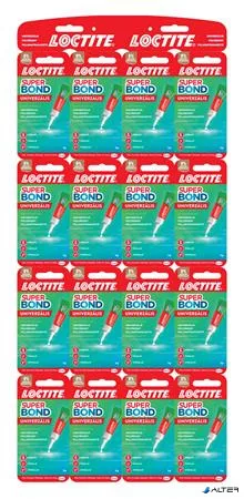 Pillanatragasztó, 3 g, HENKEL "Loctite Super Bond Liquid"