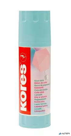 Ragasztóstift, pasztell színű tokban, 2x40 g, KORES, vegyes színek