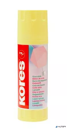 Ragasztóstift, pasztell színű tokban, 2x40 g, KORES, vegyes színek