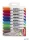 Tábla- és flipchart marker készlet, 3 mm, kúpos, KORES 'K-Marker XW1', 10 különböző szín