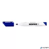 Tábla- és flipchart marker, 3 mm, kúpos, KORES 'K-Marker XW1', kék