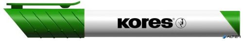 Tábla- és flipchart marker, 3 mm, kúpos, KORES "K-Marker XW1", zöld