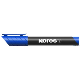   Alkoholos marker, 3-5 mm, kúpos, KORES "K-Marker XP1", kék