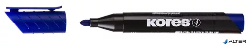 Alkoholos marker, 3-5 mm, kúpos, KORES "K-Marker XP1", kék