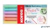 Ecsetirón készlet, KORES "Pastel Style", 6 pasztell szín