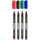 Alkoholos marker készlet, CD/DVD, 1 mm, KORES, 4 különböző szín