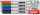 Tábla- és flipchart marker készlet, 1-3 mm kúpos, KORES 'K-Marker W1', 4 különböző szín