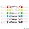 Dekormarker készlet, akril, 1-2 mm, kétvégű, KORES " K-Kreative", 6 különböző szín
