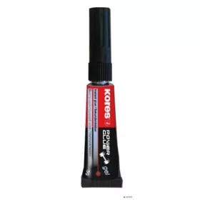   Pillanatragasztó gél, 3 g, KORES "Power Glue Gel"