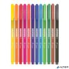 Tűfilc készlet, 0,4 mm, KORES "K-Liner", 12 különböző szín