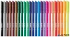 Filctoll készlet, kimosható, KORES 'Korellos', 24 különböző szín