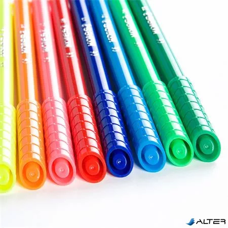 Filctoll készlet, kimosható, KORES 'Korellos', 24 különböző szín