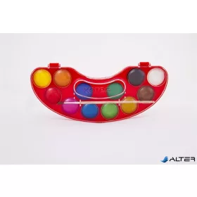 Vízfesték, 12 darabos, 30 mm, KORES "Aquarellos"
