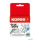 Ragasztópont, kétoldalas, 200 db, KORES "Glue Dots", átlátszó
