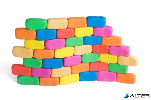 Gyurma, 200 g, 10 szín, KORES "Plastilina"