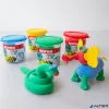 Gyurma,160 g, levegőre száradó, 4 szín, KORES "Magic Clay"