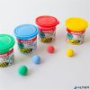 Gyurma,160 g, levegőre száradó, 4 szín, KORES "Magic Clay"