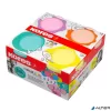 Gyurma,160 g, levegőre száradó, 4 pasztell szín, KORES "Magic Clay"