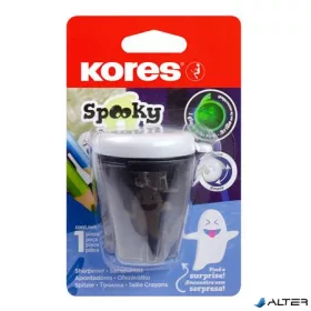 Hegyező, kétlyukú, tartályos, KORES "Spooky "