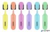 Szövegkiemelő készlet, 0,5-5 mm, KORES "Bright Liner Plus Pastel", 6 különböző szín